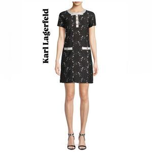 Karl Lagerfeld Bow Lace Dress *SIZE: 6